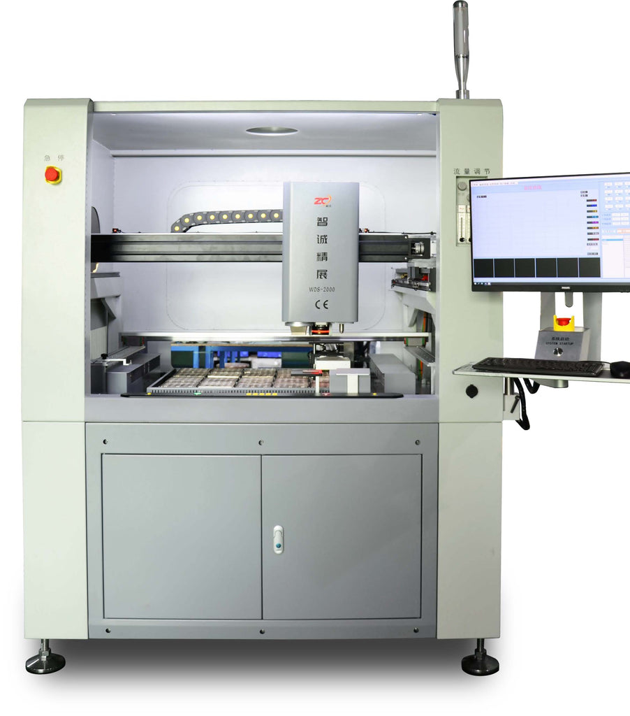 WDS-2000 Automatic BGA Rework Station for large boards and large components.