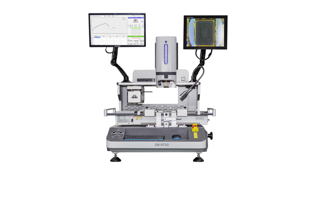 A PC Controlled BGA & SMD Rework Station - Model ZM-R750